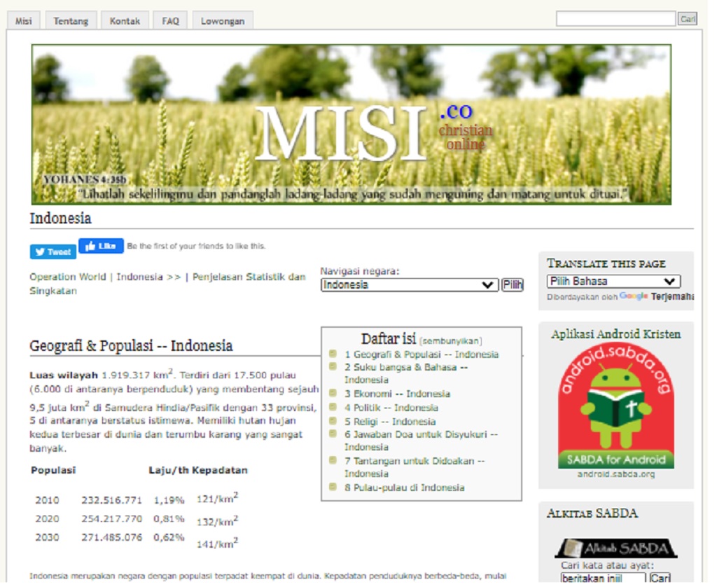 BENARKAH PERSENTASE UMAT ISLAM BERKURANG, BAGAIMANA MENGATASINYA